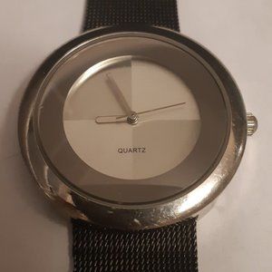 Two tone silver Women's Watch